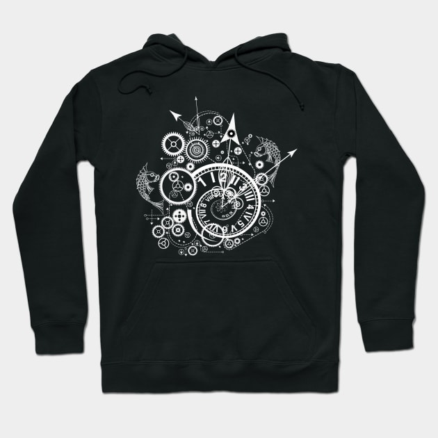 Time loop Hoodie by CatCoconut-Art